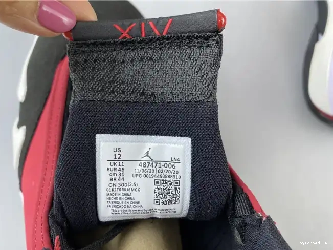 RED JORDAN RETRO 487471-006 14 AIR TORO GYM 0413